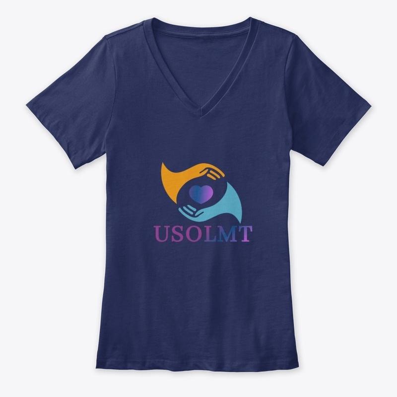 USOLMT Women's Premium V-Neck Tee